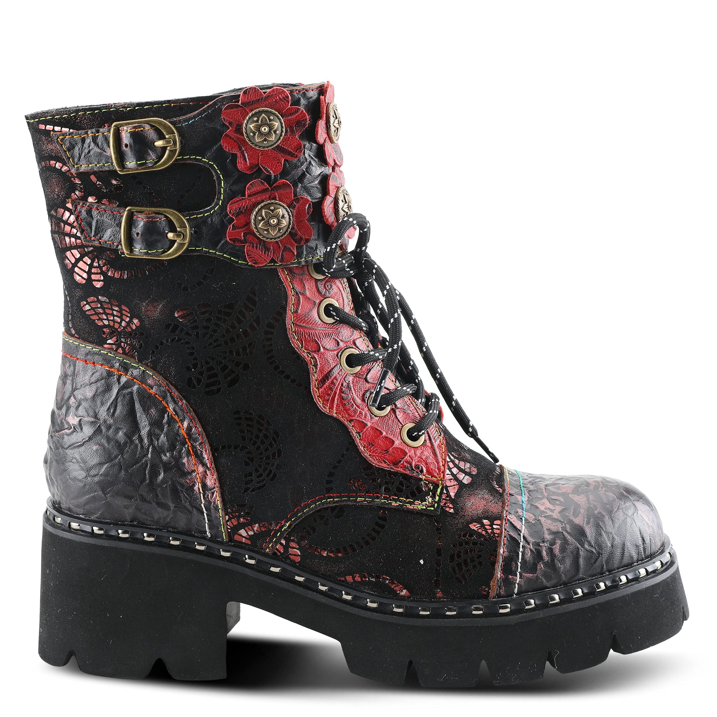 Spring Step L'Artiste Women's Limitless Bootie - Comfortable Ankle Boots for Women, Fashionable Low Heel Booties for Casual & Office Wear