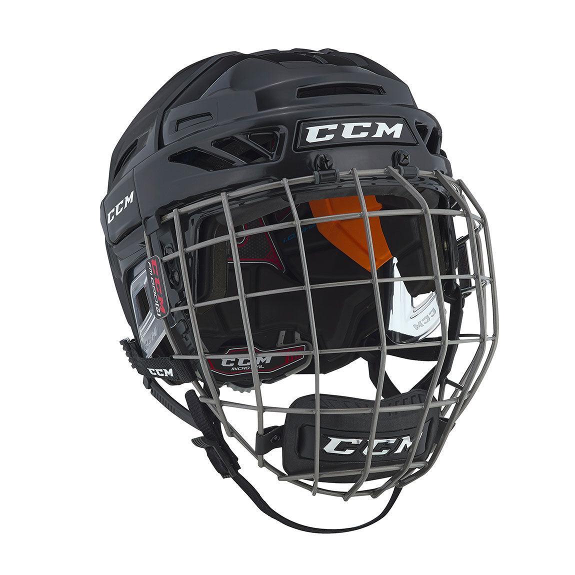 FL90 Hockey Helmet with Visor & Cage Combo - Certified Ice Hockey Protective Gear for Youth & Adults - Perfect for Games, Practice & Training Sessions