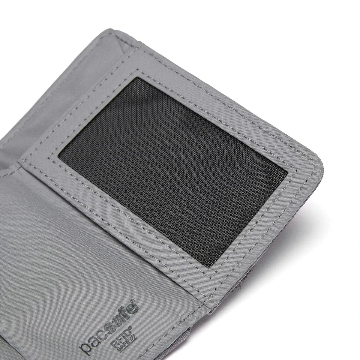 Pacsafe RFIDsafe™ RFID Blocking Trifold Wallet - Secure Travel & Everyday Use for Credit Cards, Passport & Cash - Anti-Theft Slim Wallet for Men & Women