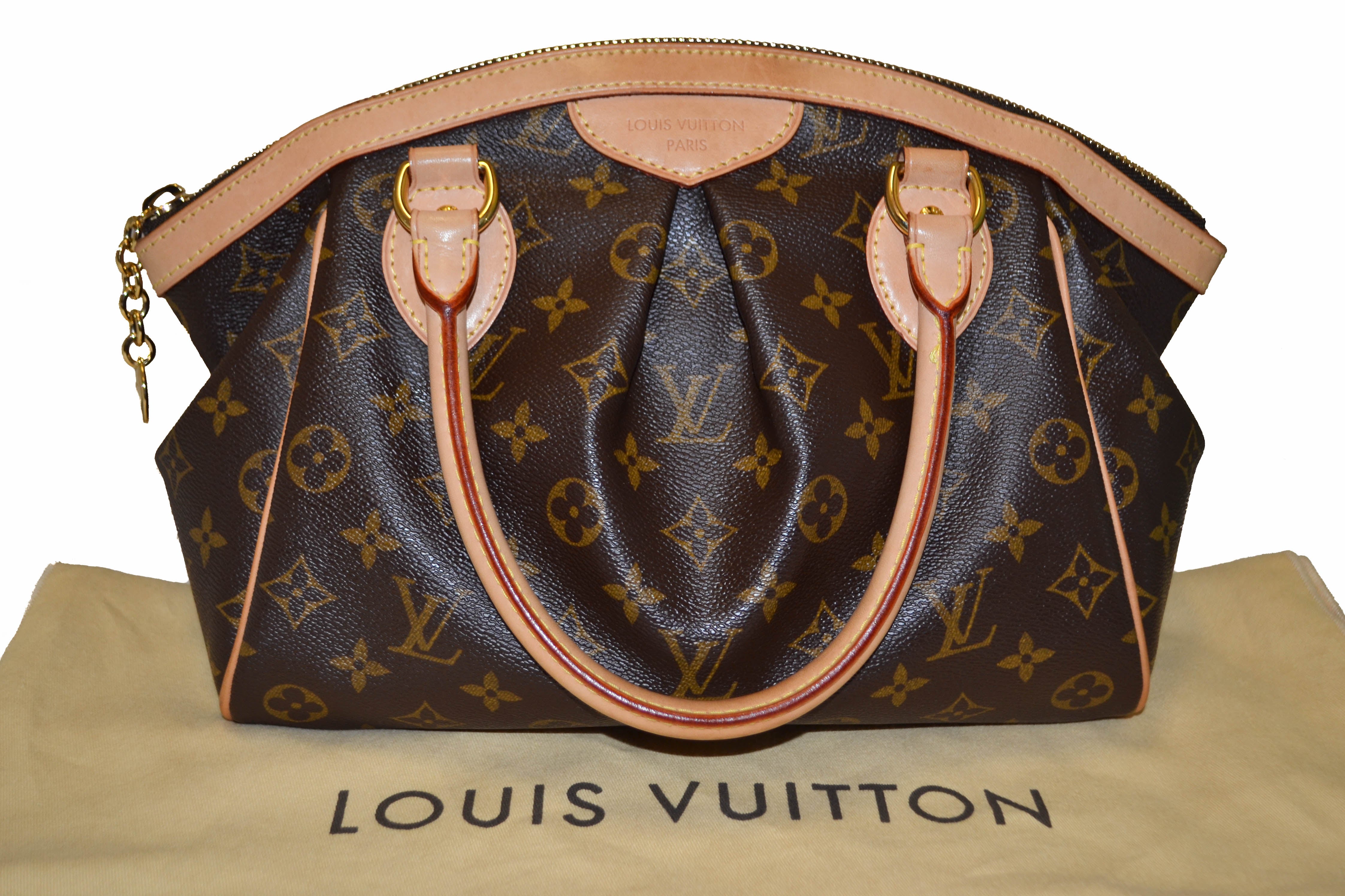 Authentic Louis Vuitton Monogram Canvas Tivoli PM Handbag - Luxury Designer Shoulder Bag for Women, Perfect for Work, Travel & Everyday Use