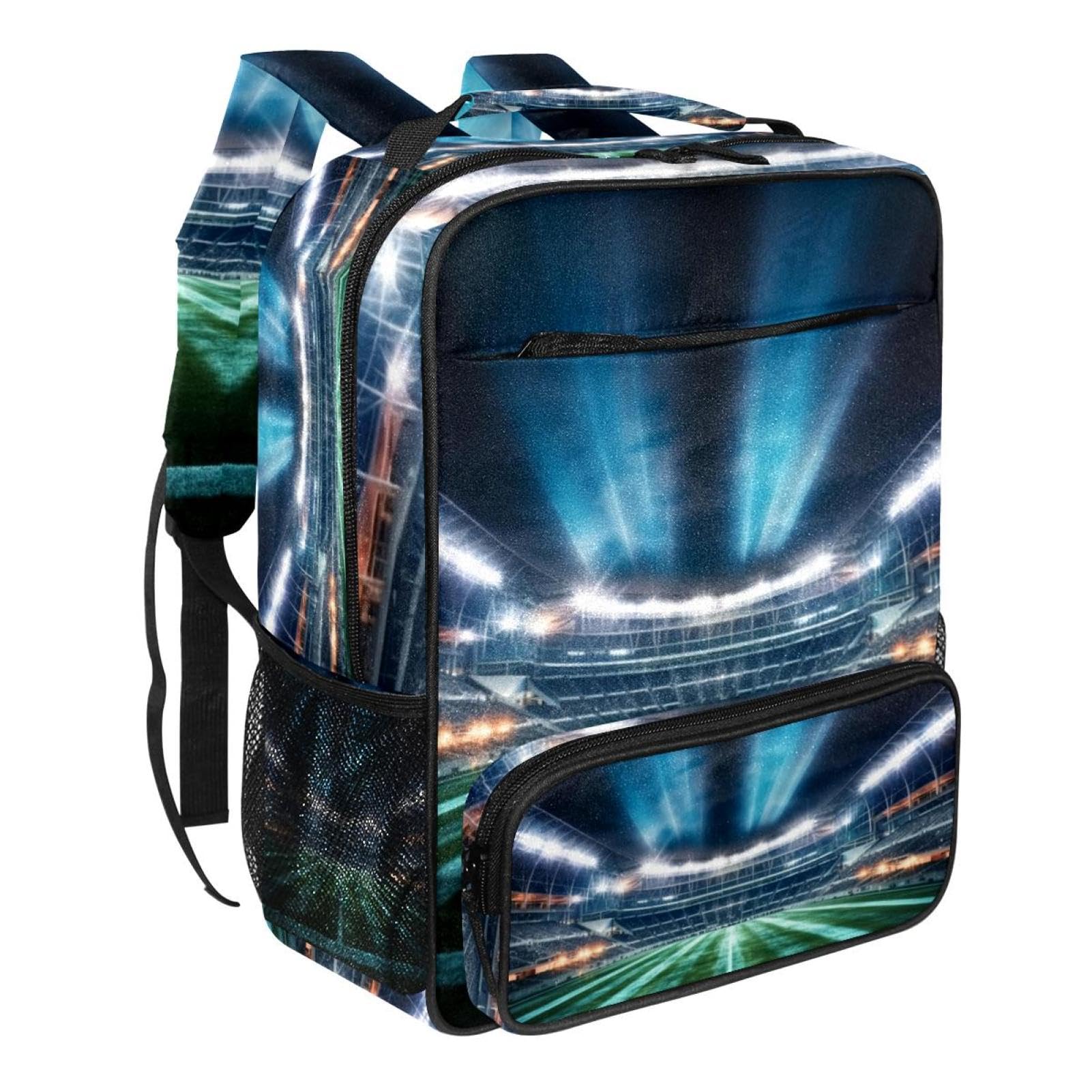 Best Travel & Work Backpack for Men & Women - Durable Laptop Backpack with USB Charging Port - Perfect for Commuting, School, Hiking & American Football Games