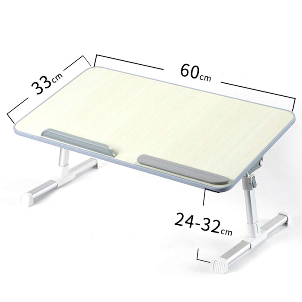 Foldable Computer Desk with Adjustable Height - Portable Laptop Desk for Home Office, Study & Writing - Compact Size 60x32x24cm - Perfect for Small Spaces & Dorm Rooms