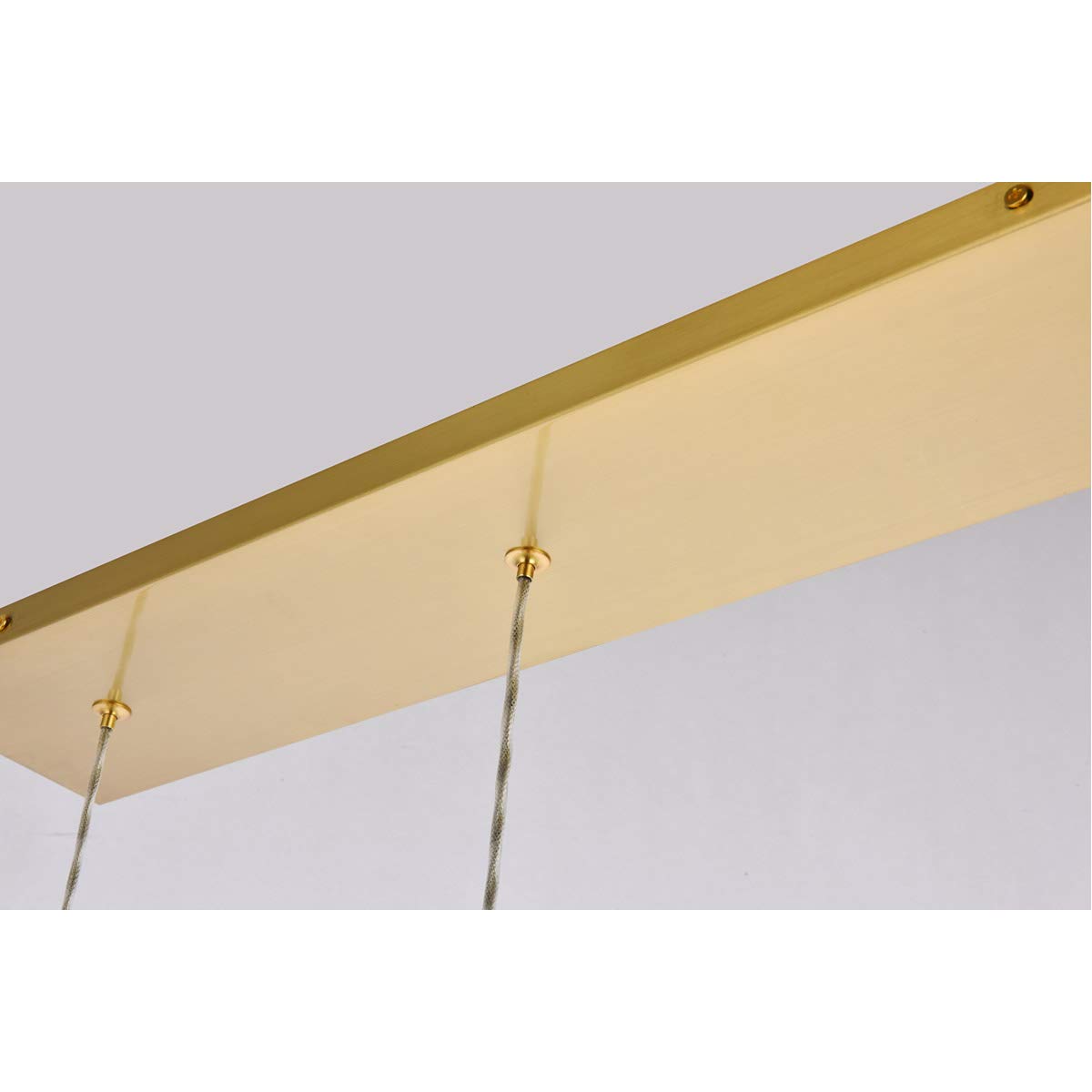 Luxury Hana 3-Light Gold Pendant Lighting Fixture for Living Room, Kitchen, Bedroom & Hallway - Elegant Ceiling Light for Dining Room, Foyer & Home Decor