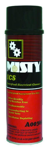 AMR A365-20 Misty Industrial Cleaning Solvent - 20 oz Aerosol Can (Case of 12) - Heavy Duty Degreaser for Machinery, Equipment & Workshop Cleaning