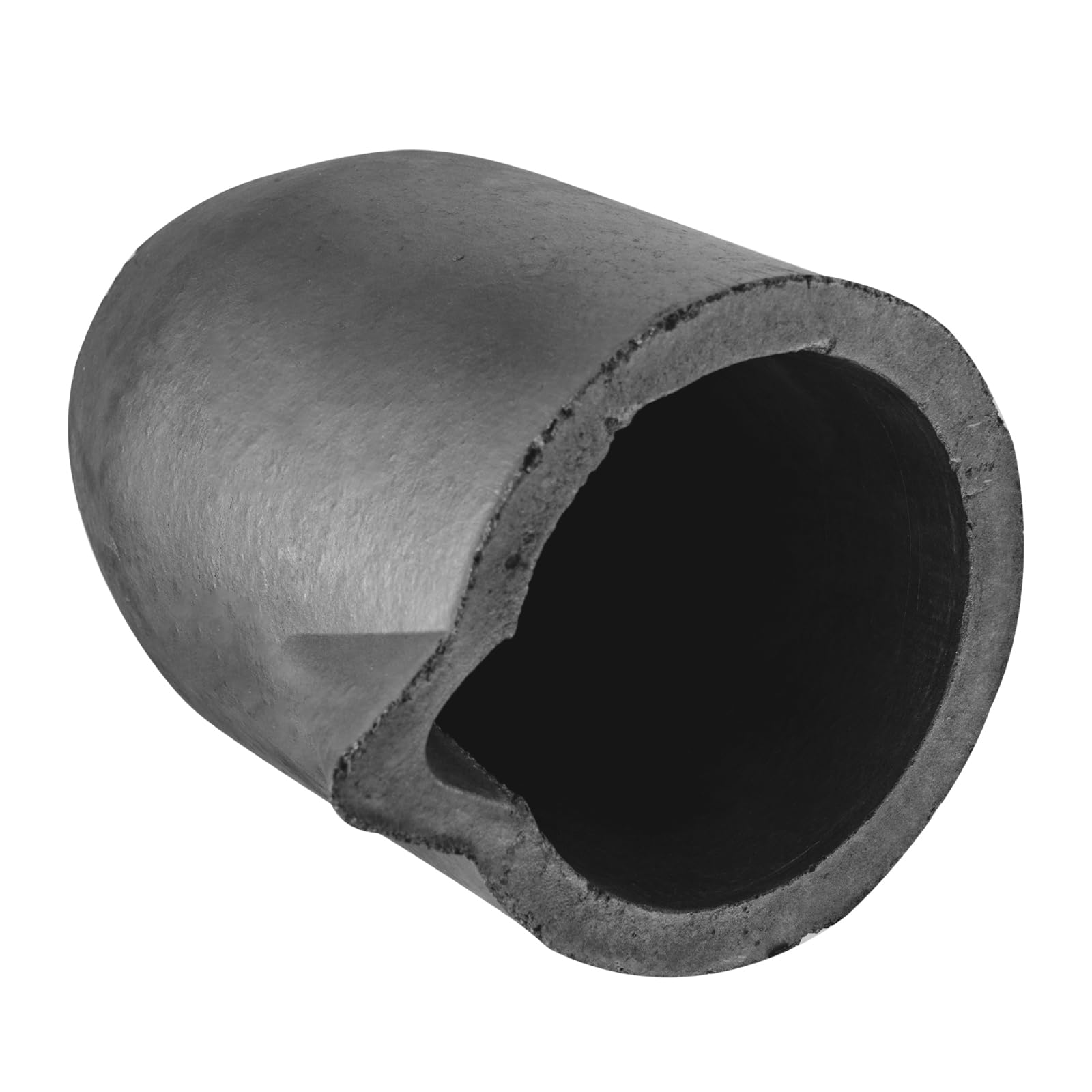 6kg Clay Graphite Crucible with Pour Spout - High Temperature Metal Melting Pot for Gold, Silver, Copper, Brass & Aluminum Casting - Ideal for Jewelry Making, Metal Refining & DIY Foundry Projects
