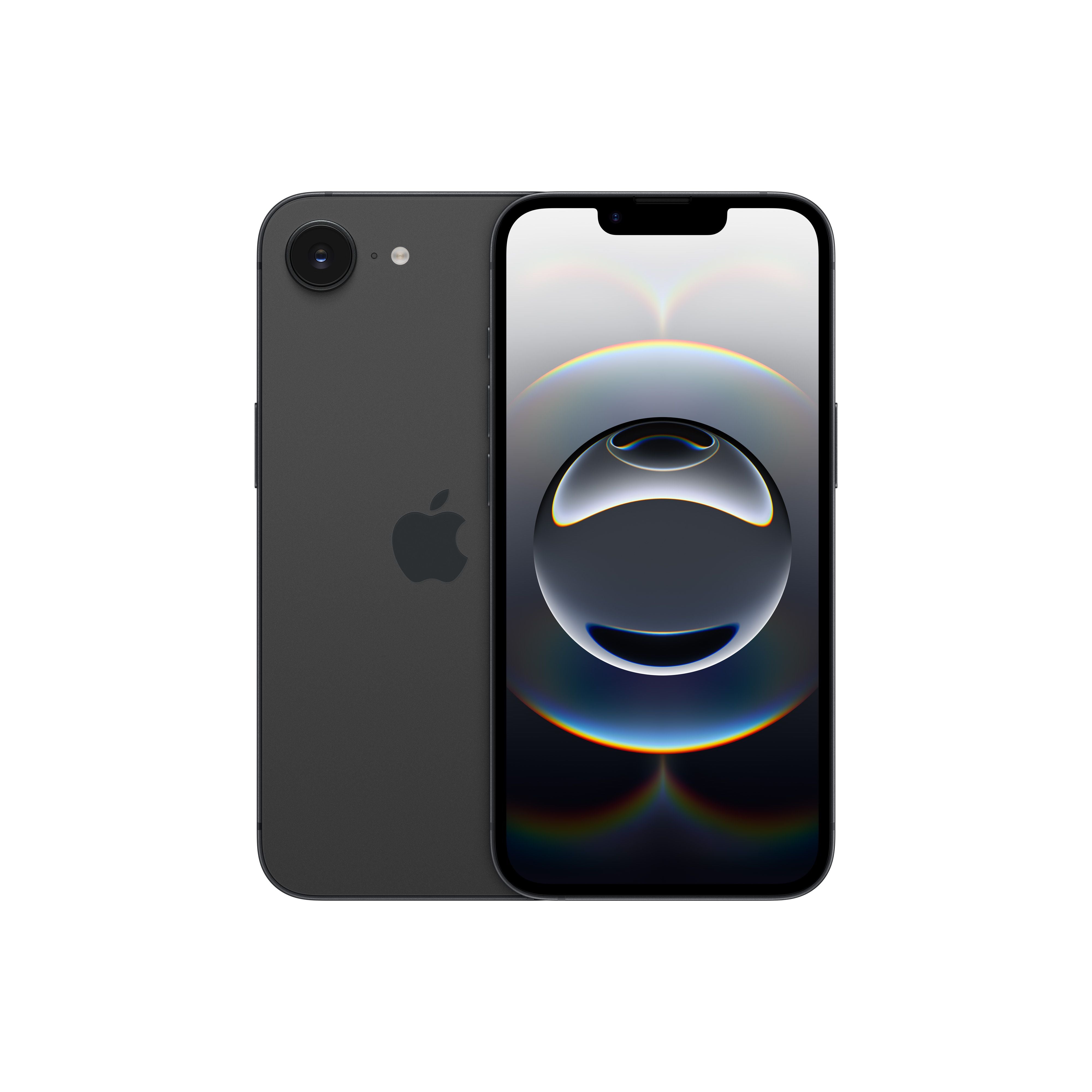 iPhone 16e 128GB Black - Latest Smartphone for Work, Travel & Entertainment | Fast Performance & Long Battery Life