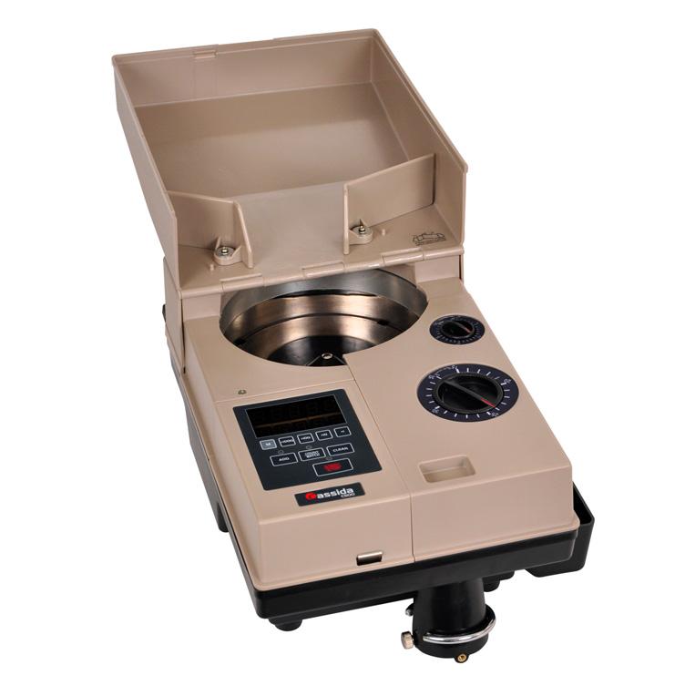 Cassida C500 Portable Heavy Duty Coin Counter and Sorter - Fast & Accurate Money Counting for Banks, Retail Stores, and Small Businesses