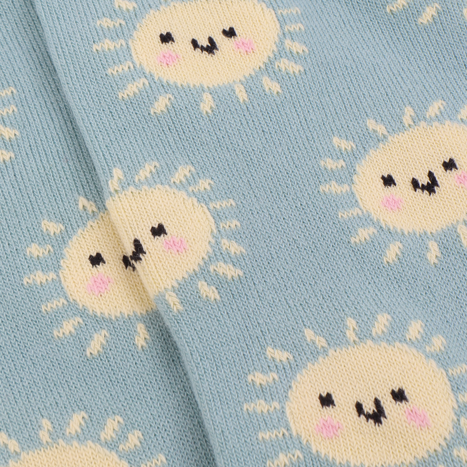 Happy Sun Cotton Socks for Kids - Soft & Comfortable Children's Ankle Socks for School, Play & Everyday Wear