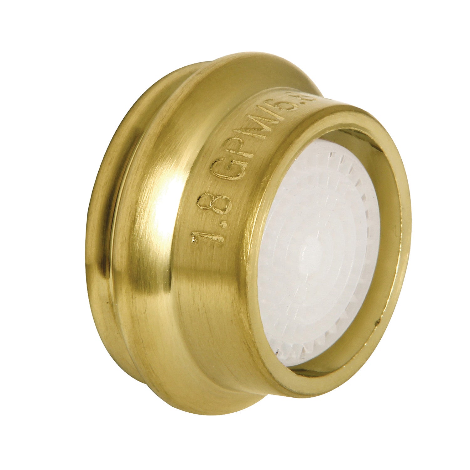 Cal Green Z18KBSA1407 1.8 GPM Brushed Brass Female Aerator - Perfect for Kitchen & Bathroom Faucets, Water-Saving & High Pressure Flow