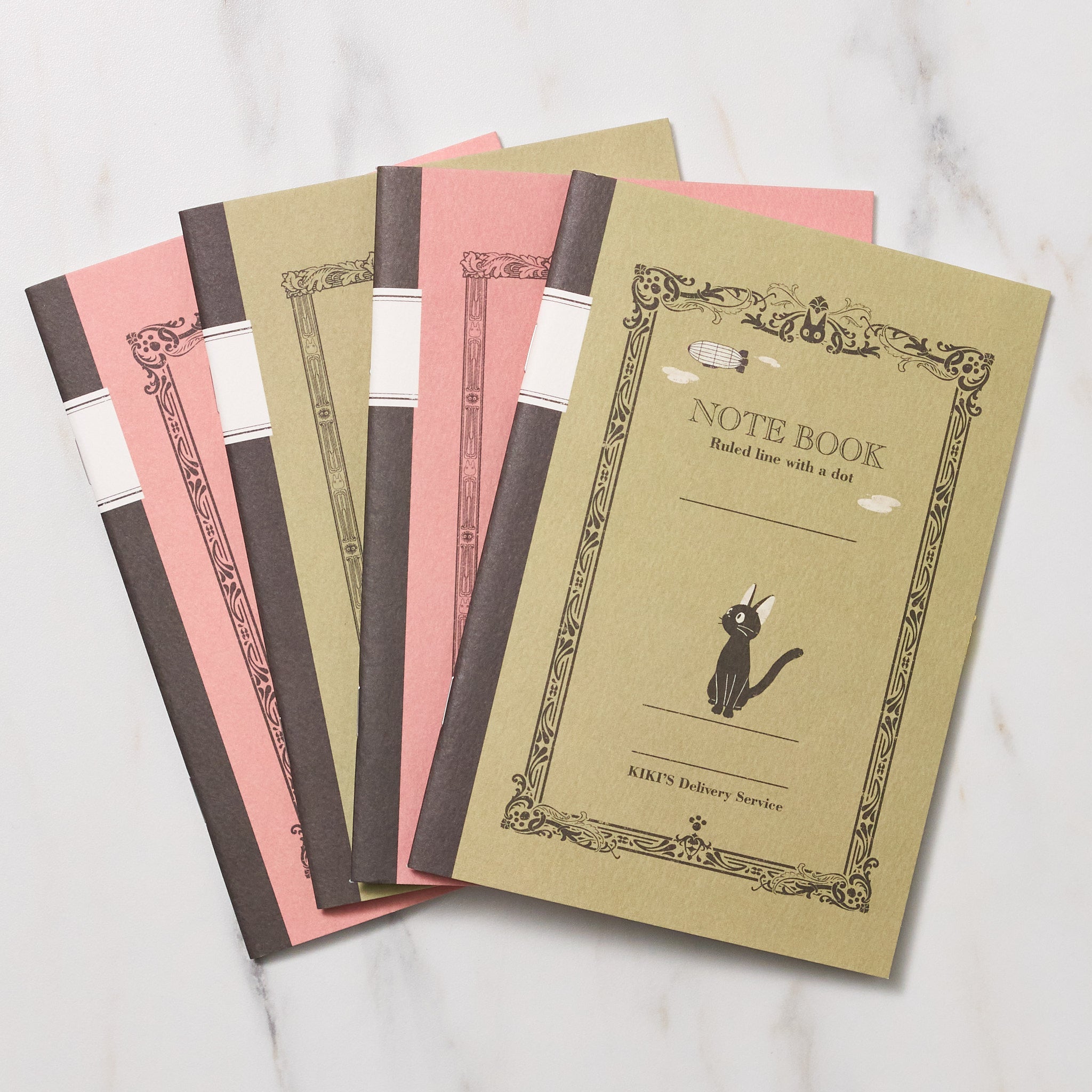 Studio Ghibli B6 Notebook Set - Spirited Away, My Neighbor Totoro & Howl's Moving Castle Anime Design - Perfect for Journaling, Sketching & Gift Giving
