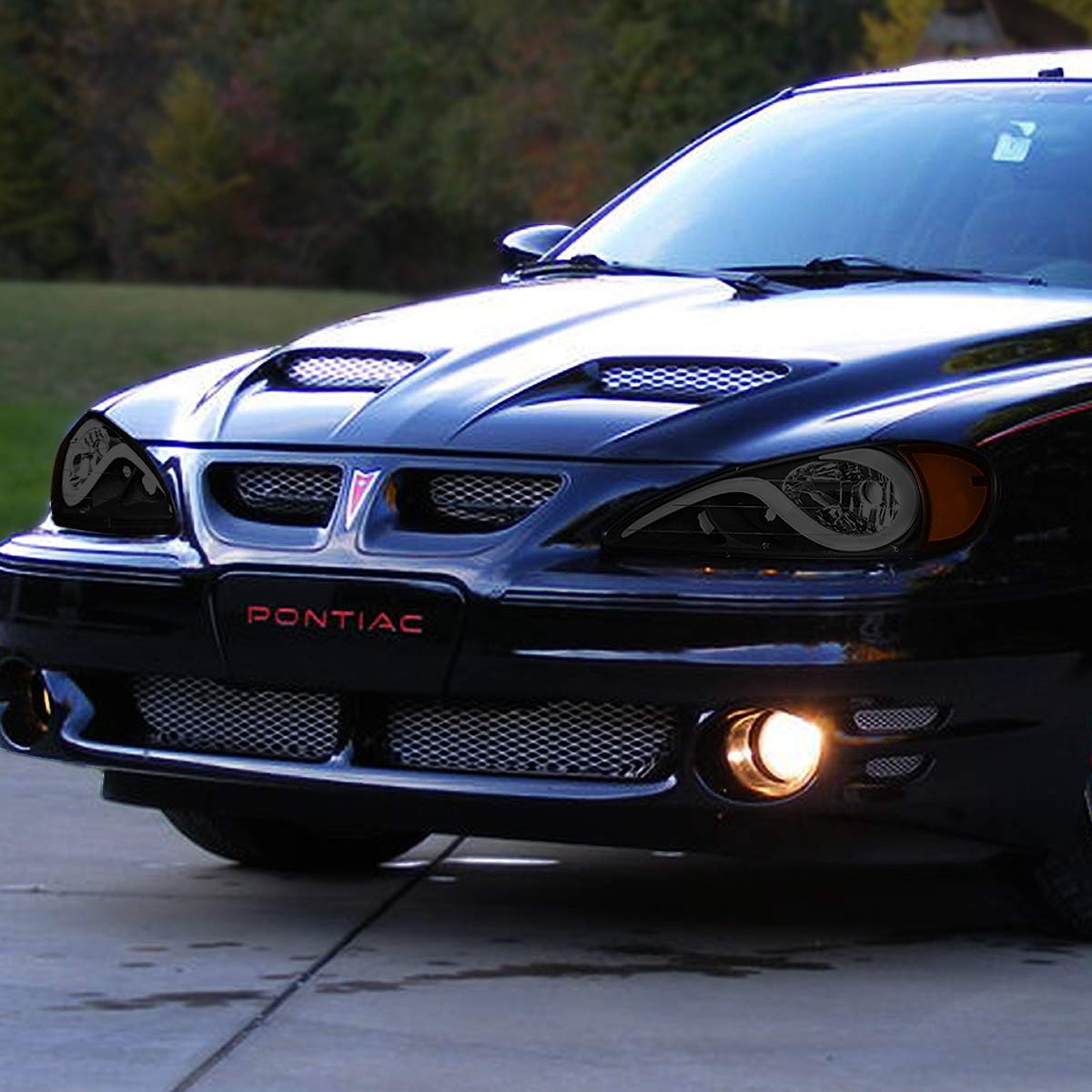 DNA Motoring LED DRL Front Bumper Headlights - Replacement Daytime Running Lights for Cars & Trucks - Enhance Visibility & Style for Daily Driving & Night Commutes