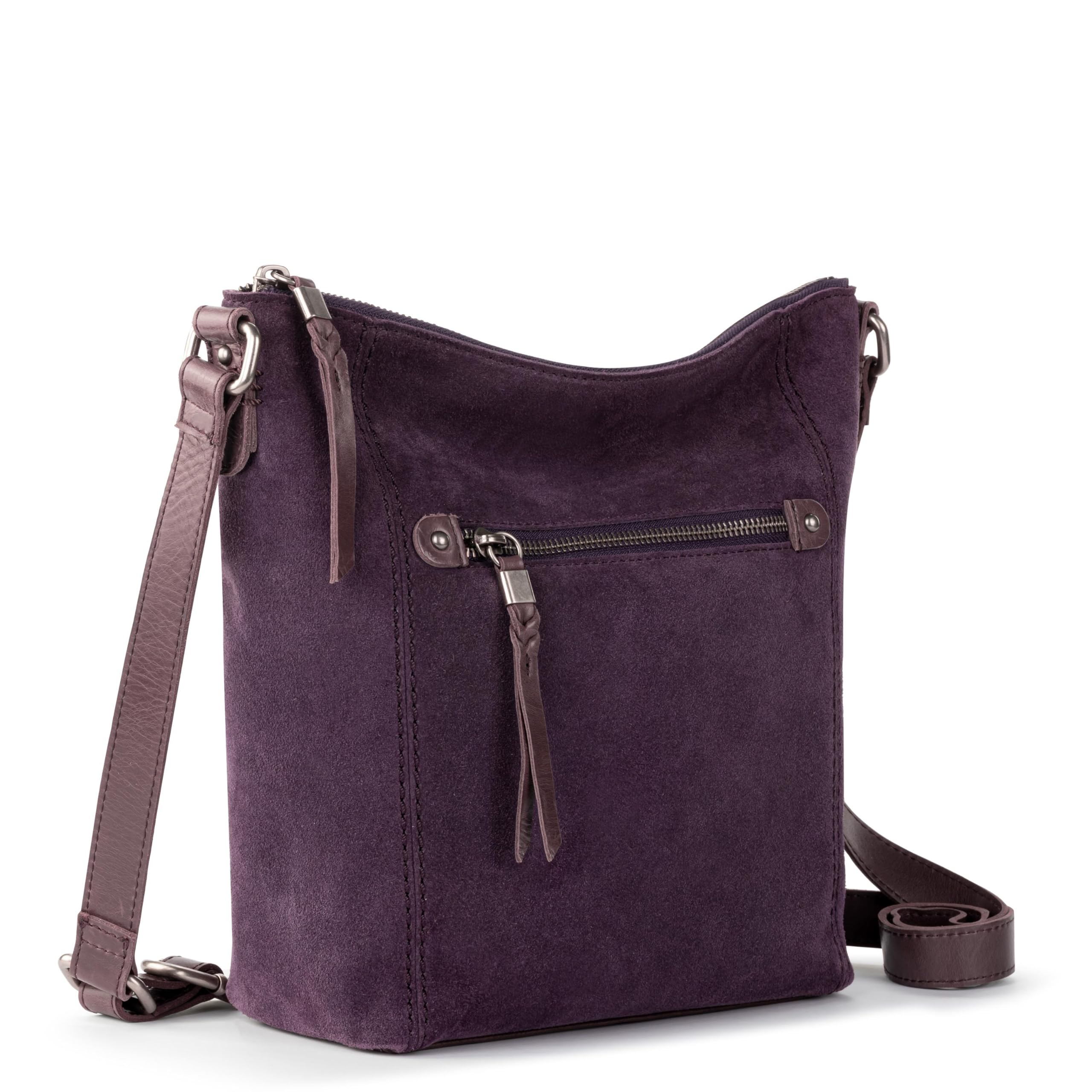 The Sak Ashland Crossbody Purse - Genuine Leather Handbag for Women with Adjustable Shoulder Strap - Perfect for Everyday Use, Work, Travel & Shopping