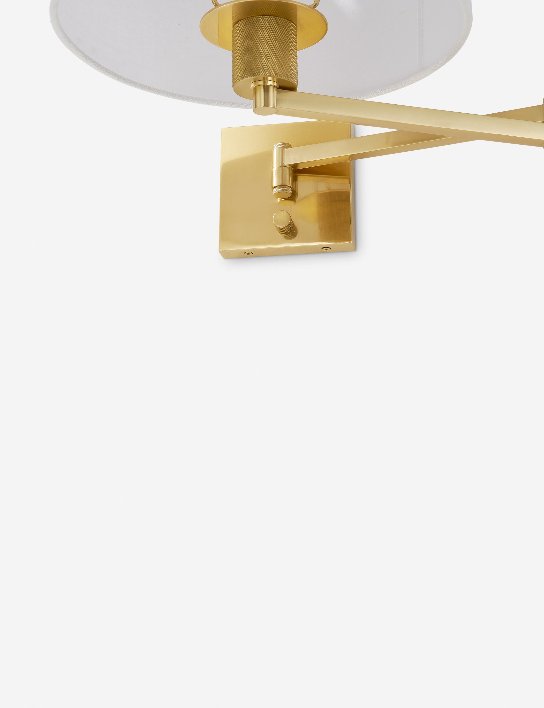 Evelina Wall Sconce Light Fixture - Modern Plug-in Wall Lamp with Adjustable Arms for Bedroom, Living Room & Hallway Lighting Decor
