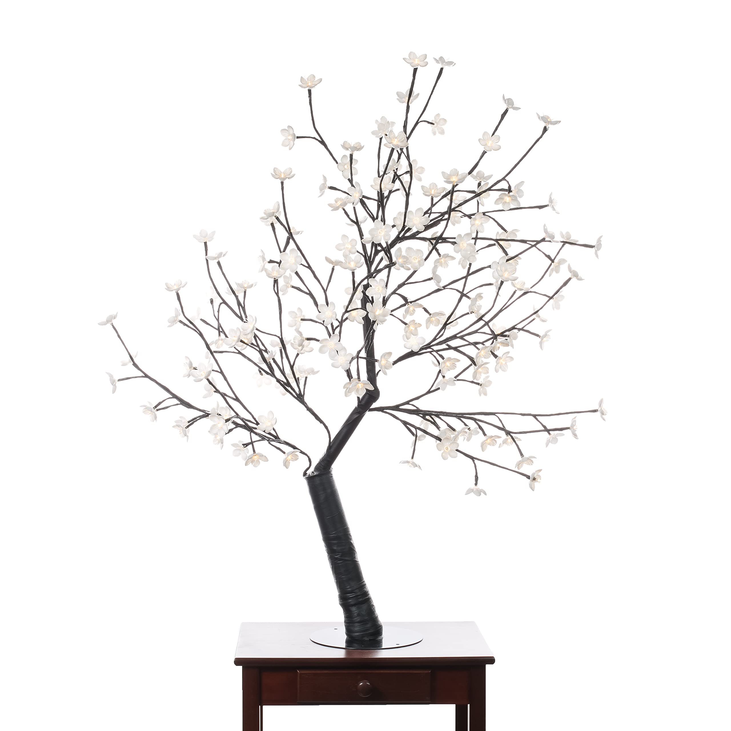 Cherry Blossom Tree with 160W LED Lights - Decorative Floral Fairy Lights for Bedroom, Wedding, Garden & Party Decor