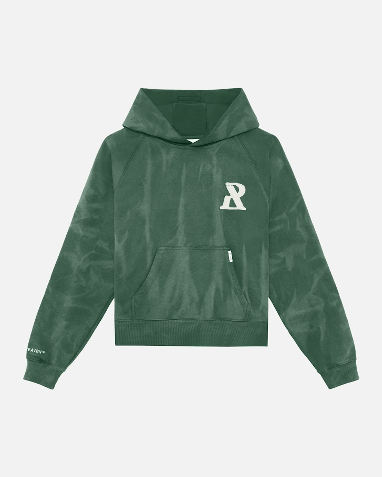 SSS Realism Legacy Hoodie - Washed Moss Green Pullover for Men & Women | Cozy Casual Wear for Street Style & Outdoor Activities