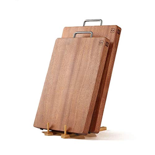 Premium SPNEC Huohou Wood Chopping Board - Thick Bamboo Cutting Board for Vegetables, Meat & Fruits - Durable Kitchen Accessories (Small & Large Sizes) - Perfect for Meal Prep, Cooking & Charcuterie Boards