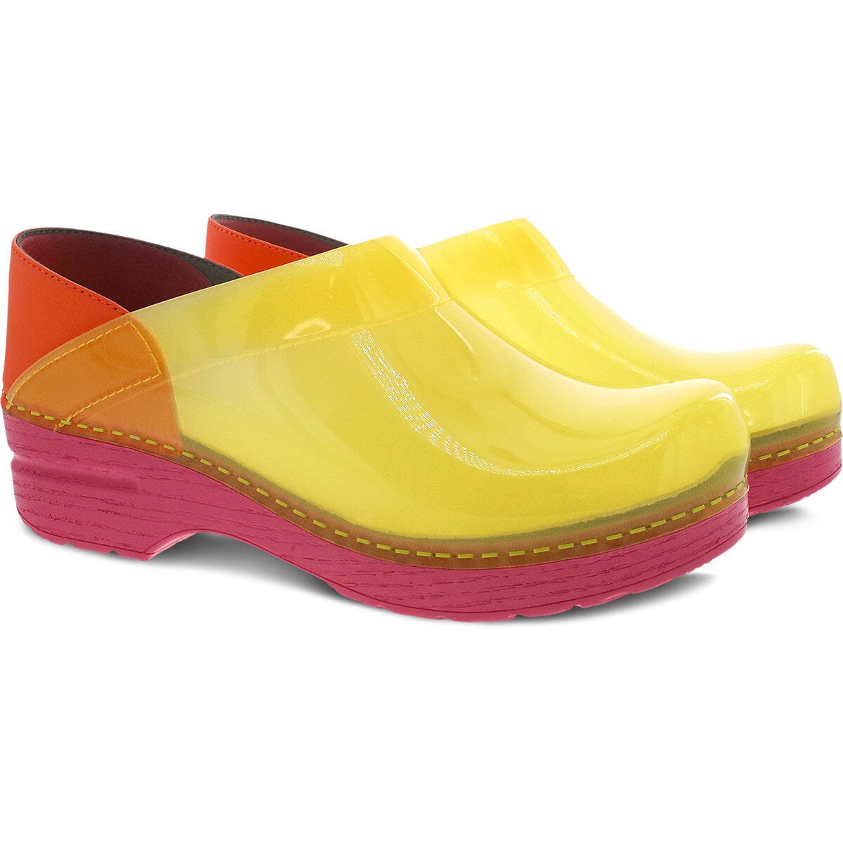 DANSKO Professional Translucent Clogs - Non-Slip Work Shoes for Nurses & Chefs - Comfortable & Durable for Healthcare & Kitchen Use
