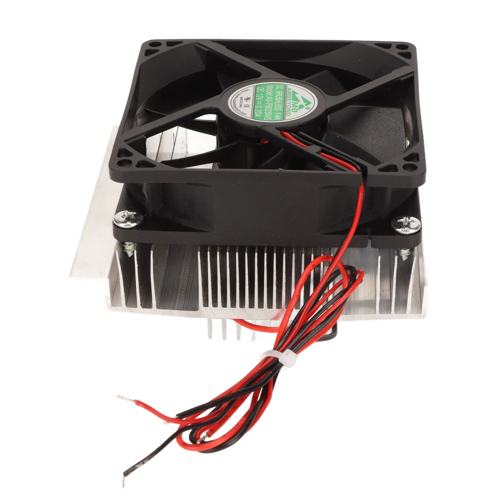 High-Efficiency Semiconductor Refrigeration Kit - Ultra Quiet Thermoelectric Cooling System for Mini Fridges | Perfect for Dorm Rooms, Offices, and Small Spaces