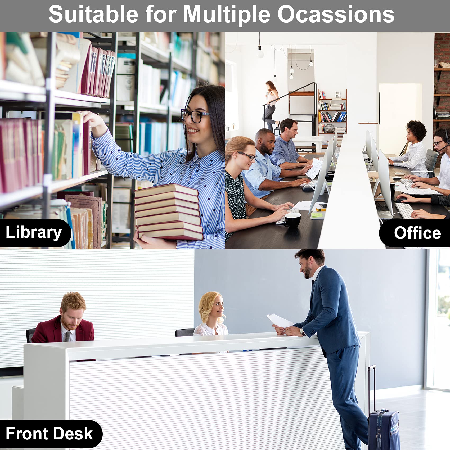 10 Pack Wall Mount Brochure Holder - 4 x 6 Inches Flyer Display for Office, Restaurant & Retail - Durable Literature Organizer for Menus, Mail & Leaflets - Perfect for Business, Events & Home Organization