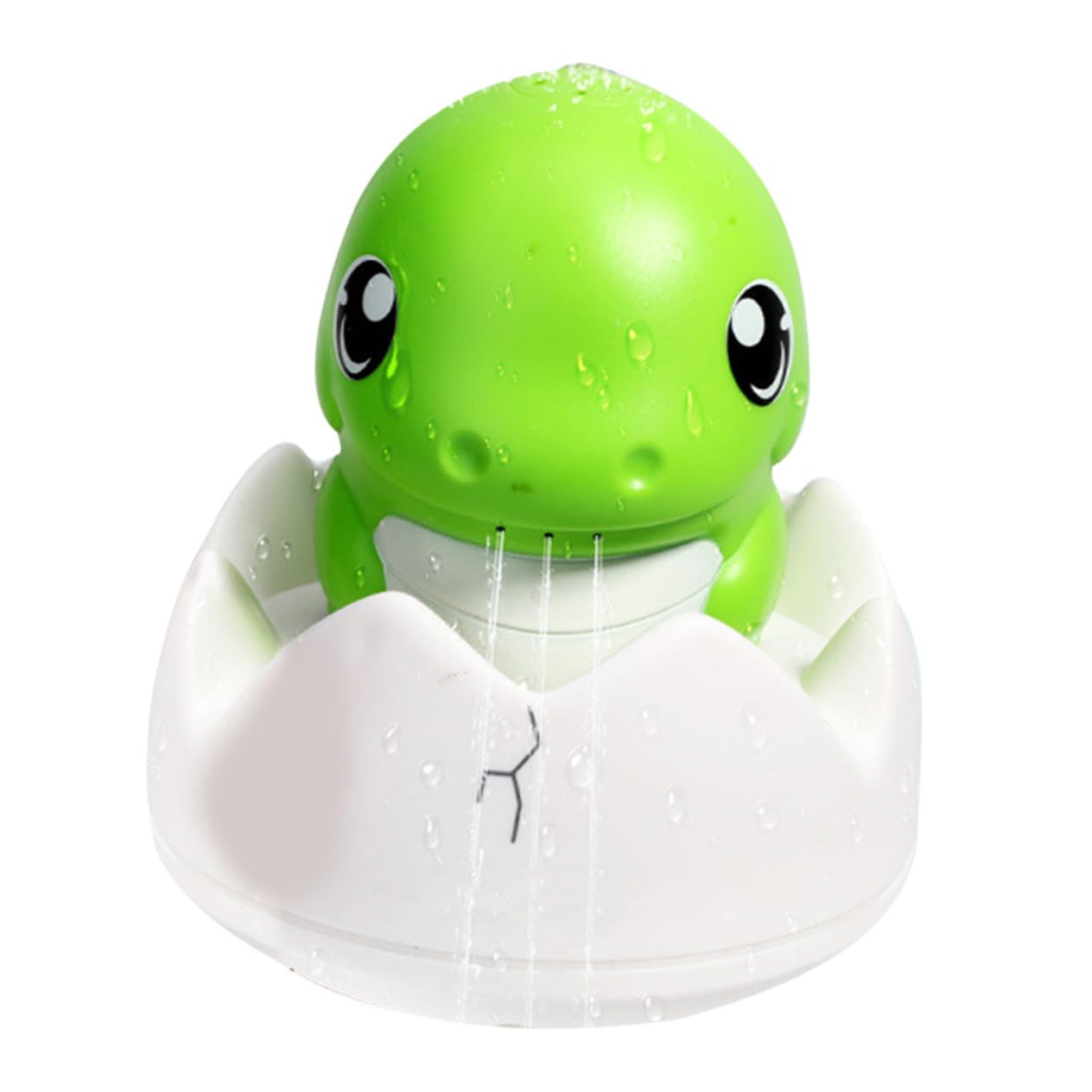 FAVOMOTO 3 Pack Dinosaur Bath Toys for Kids - Light Green Plastic Bathtub Toys for Toddlers, Fun Water Play & Learning Toys for Bath Time, Pool, and Outdoor Activities