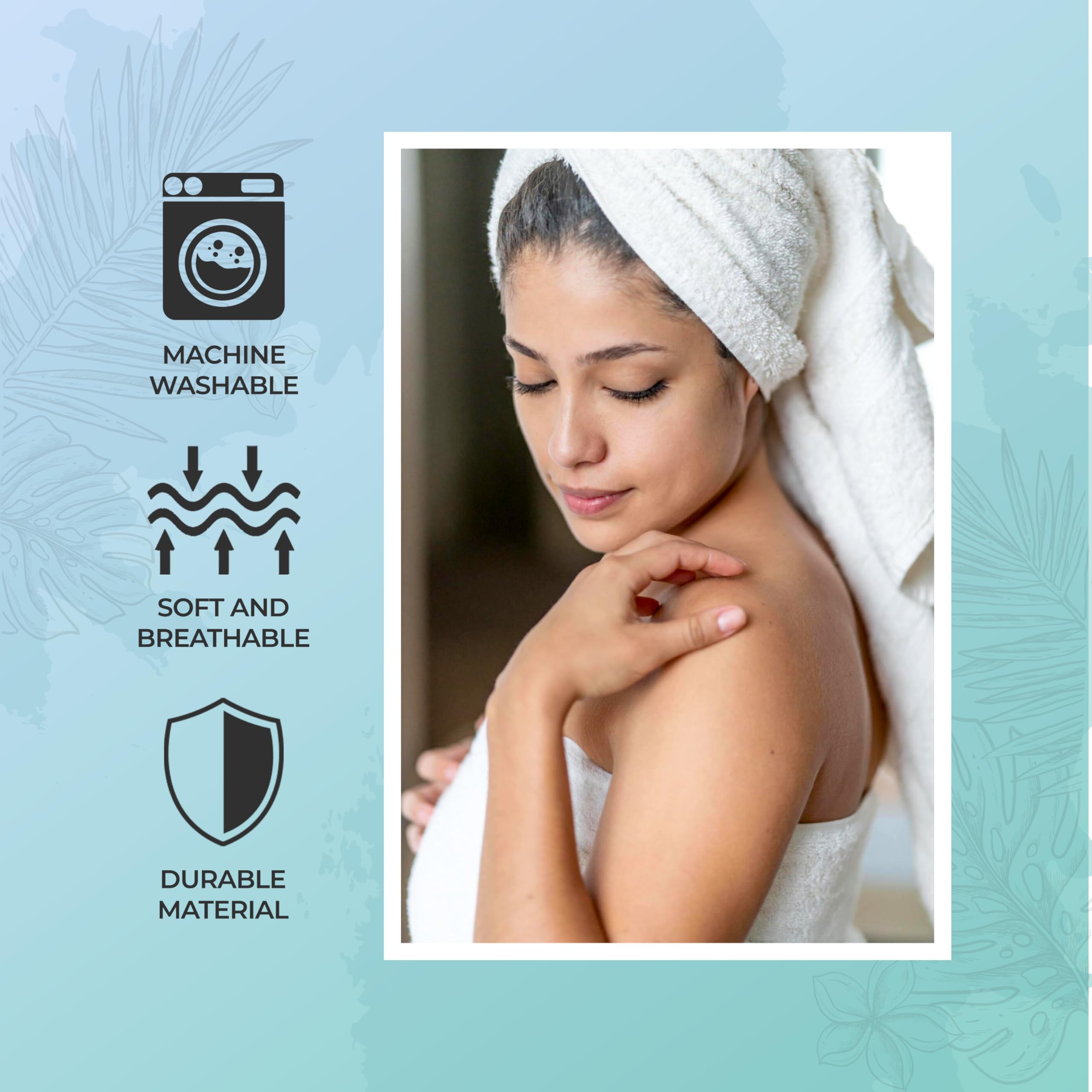 Premium 12-Piece Cotton Towel Set - 6 Face Towels, 4 Hand Towels & 2 Bath Towels | Ultra Absorbent, Quick Dry | Franklin Collection in Forest Green | Perfect for Home, Bathroom & Guest Essentials | Ideal for Spa Days, Gym & Luxury Bathing Experience
