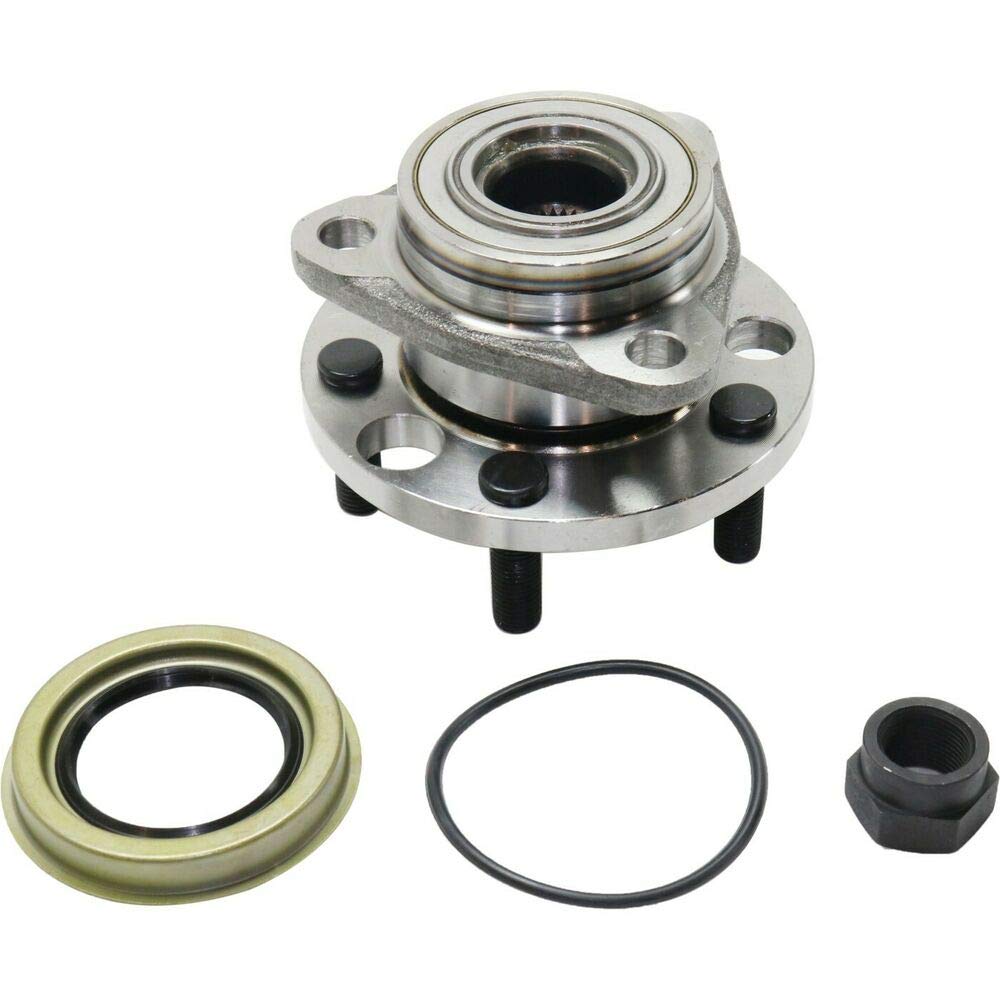 2-Pack Front Wheel Hub and Bearing Assembly 513017-K2 - Compatible with 1984-89 Buick Skyhawk, 1986-98 Buick Skylark, 1986-87 Buick Somerset, 1985 Buick Somerset Regal, 1984-88 Cadillac Cimarron - Perfect for Smooth Ride & Wheel Replacement