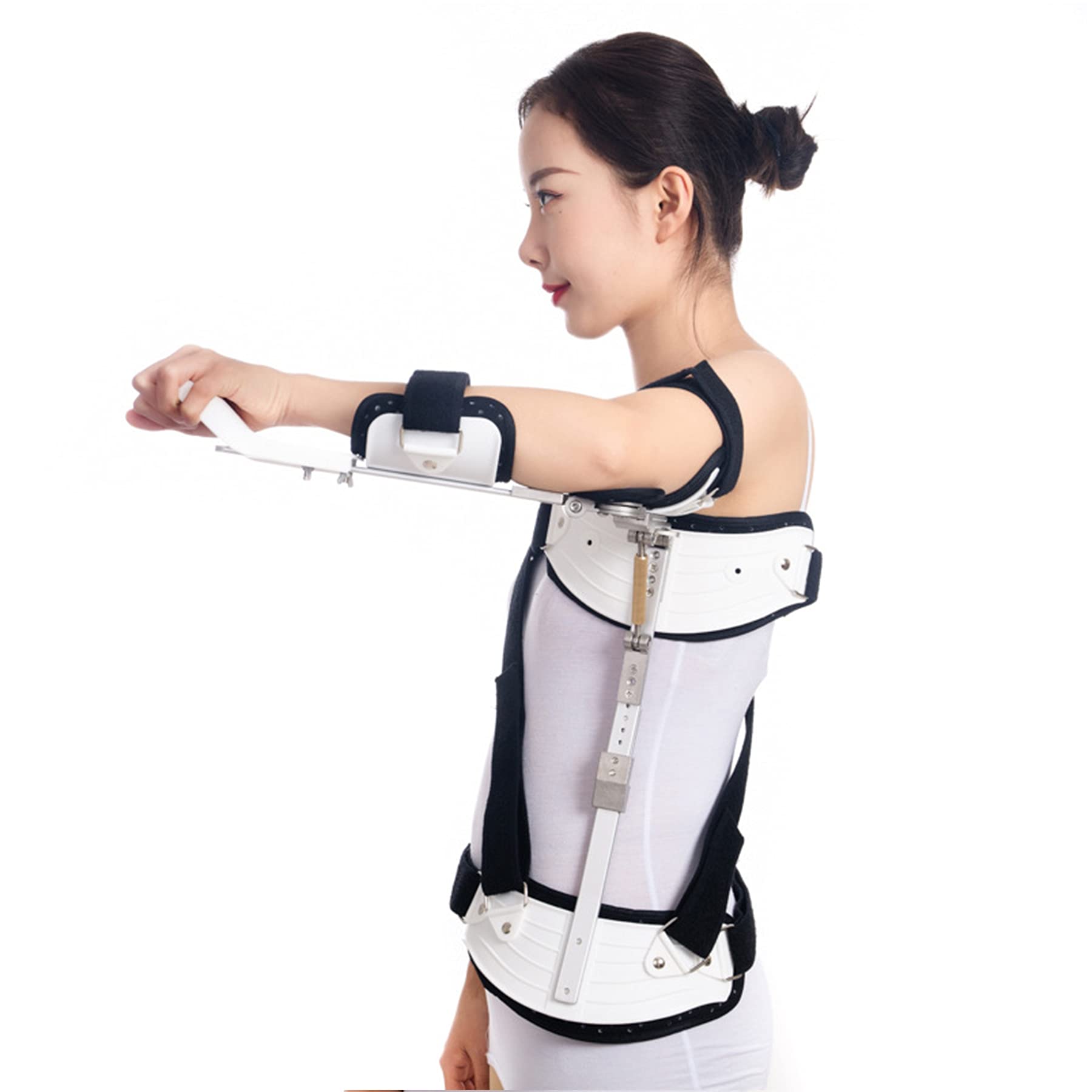 Shoulder Abduction Brace for Broken Arm, Fractured Shoulder, Rotator Cuff Tear & Post-Surgery Support - Adjustable Arm Immobilizer for Injury Recovery & Pain Relief - Ideal for Sports, Accidents & Post-Op Rehabilitation