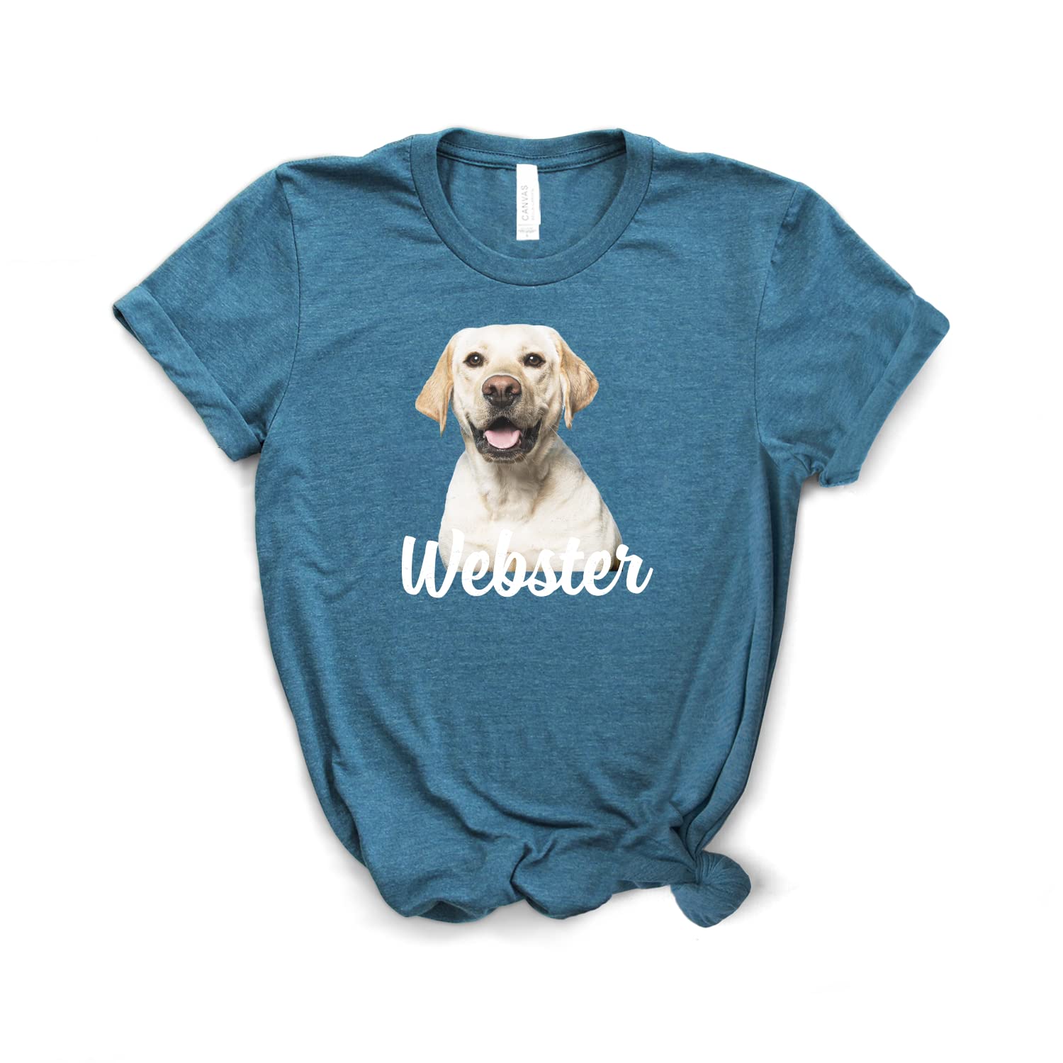 Personalized Labrador Tshirt - Soft Unisex Tee for Lab Moms & Dog Lovers