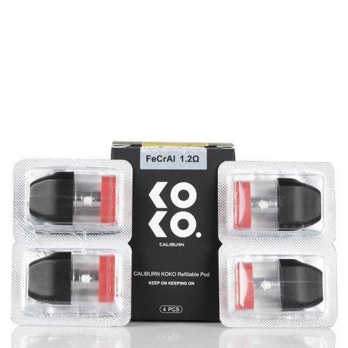 Original Uwell Caliburn & Koko Replacement Pods (Single Pack) - Compatible with Caliburn G, Koko Prime, and More - Perfect for Vaping On-the-Go