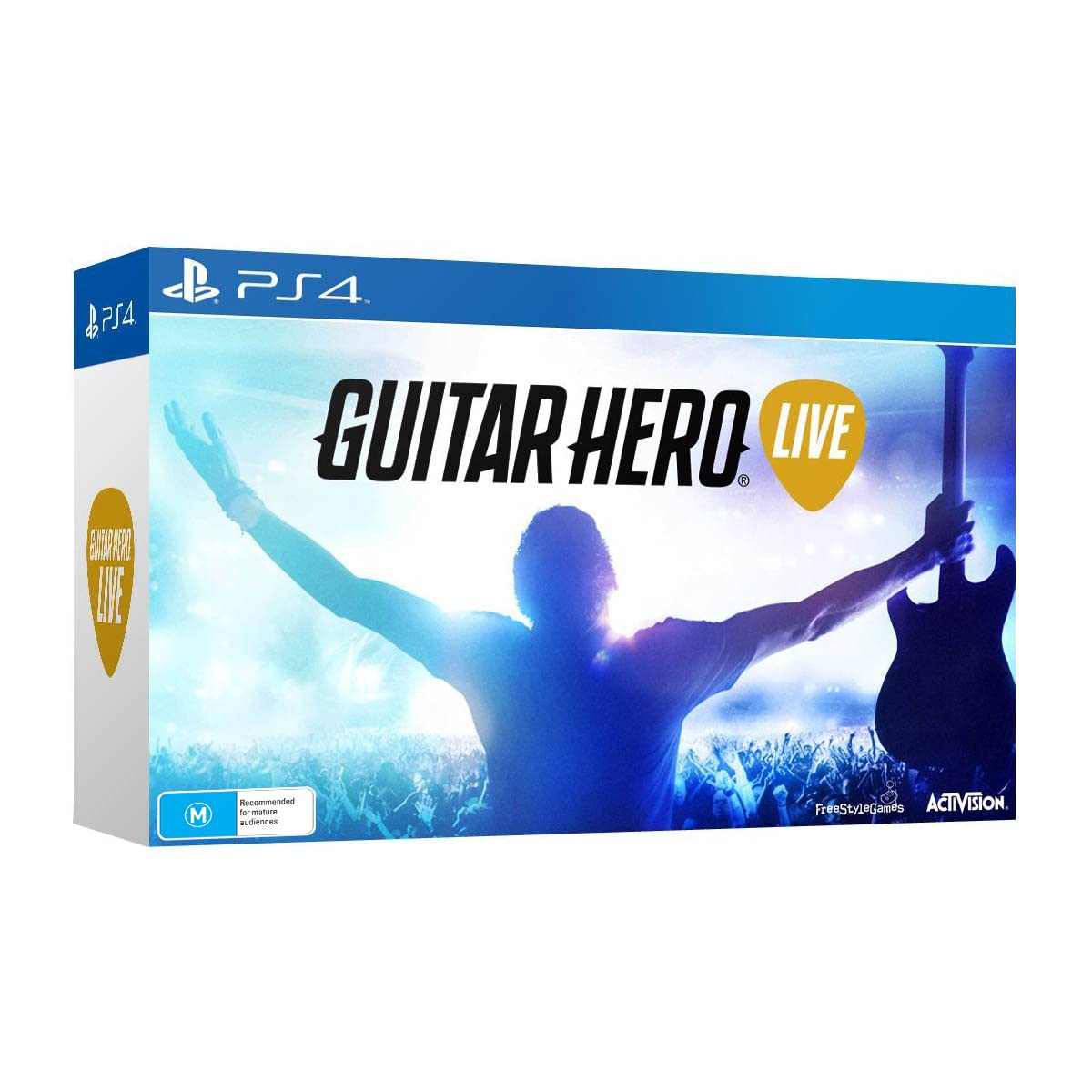Guitar Hero Live with Guitar Controller Bundle for PlayStation 4 - Rock Band Video Game for PS4 | Perfect for Parties, Game Nights & Music Lovers