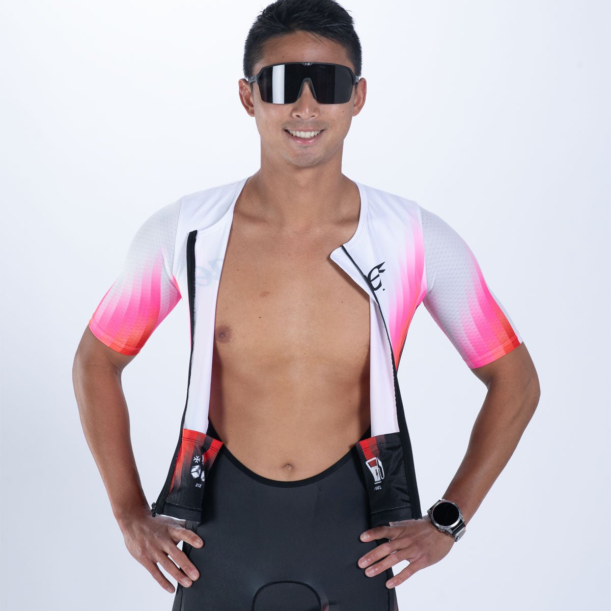 Men's Limited Edition Tri Aero FZ Racing Suit - Lightweight Breathable Motorcycle Racewear for Track & Street Performance - Perfect for MotoGP, Superbike & Sport Bike Enthusiasts