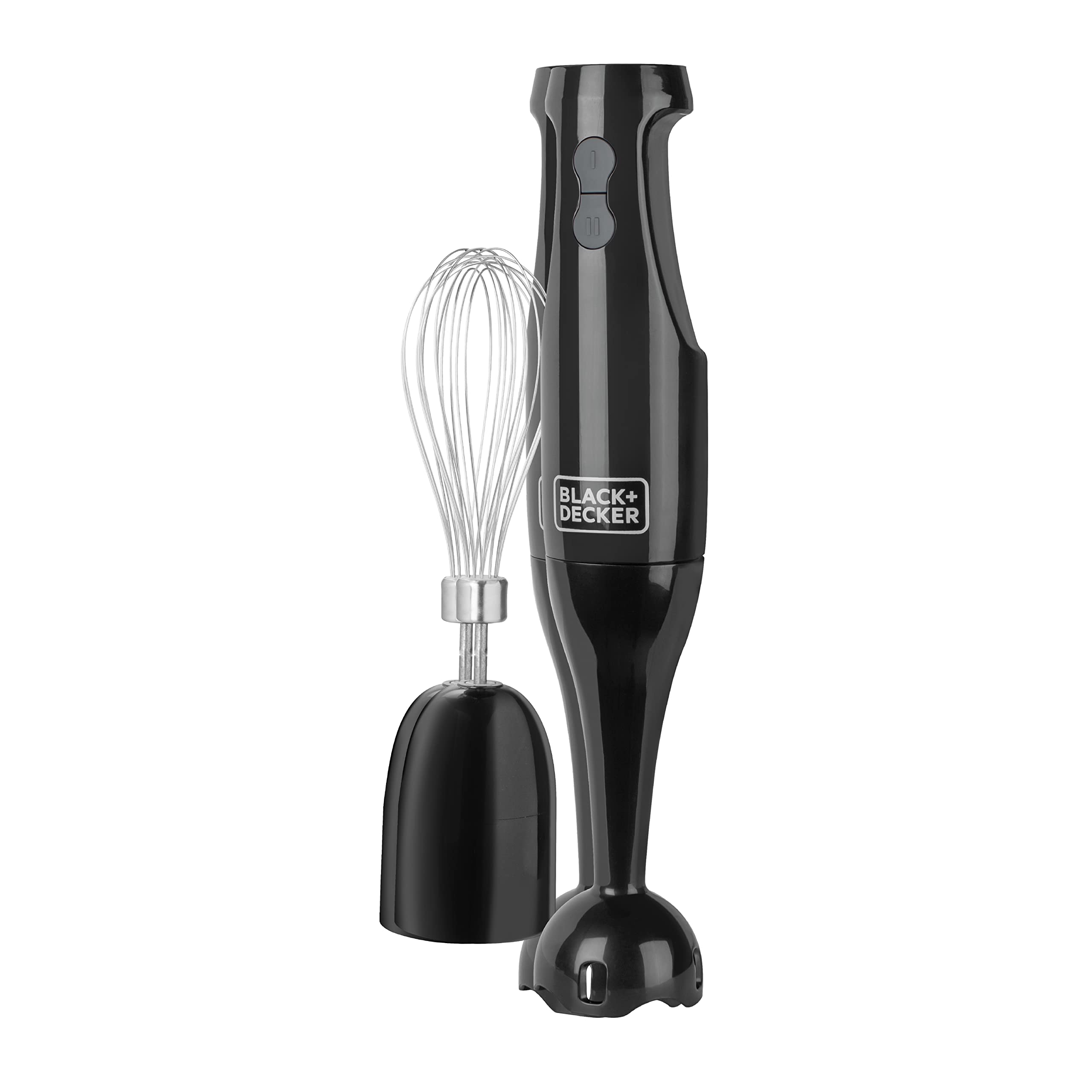 BLACK+DECKER® 2-Speed Hand Blender with 250-Watt Motor, Black (HB2402BC) - Perfect for Smoothies, Soups, Sauces & Baby Food at Home
