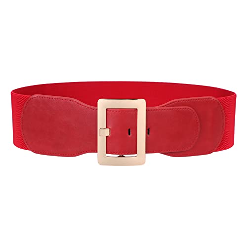 H: Red - Gold Buckle