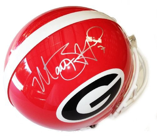 Matt Stafford Signed Autographed Georgia Bulldogs Authentic Pro Helmet - Limited Edition Collectible Football Memorabilia for Fans & Sports Enthusiasts - Perfect for Man Cave, Game Room Decor, or Gift for NFL Collectors