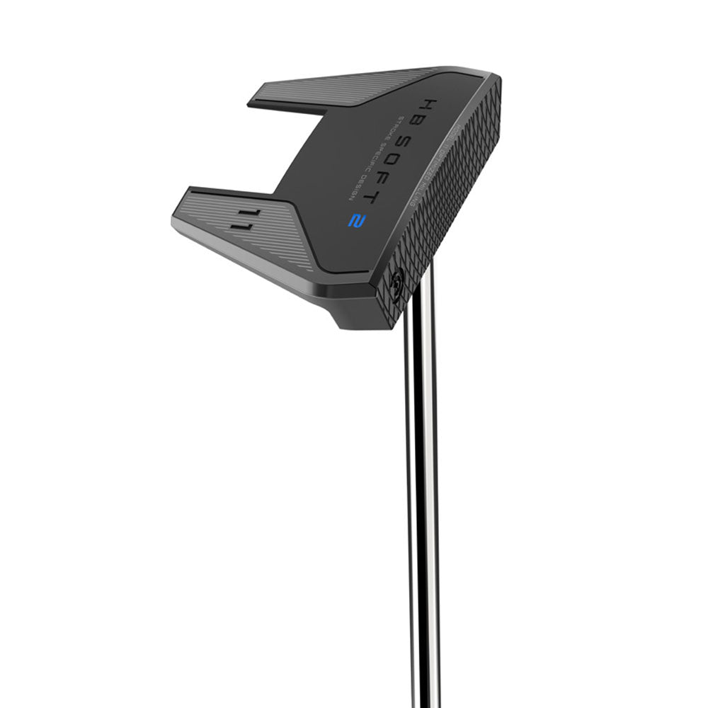 Cleveland Huntington Beach Soft 2 Black Men's Right Handed 11C Oversize Putter - Premium Golf Club for Improved Accuracy & Control on the Greens