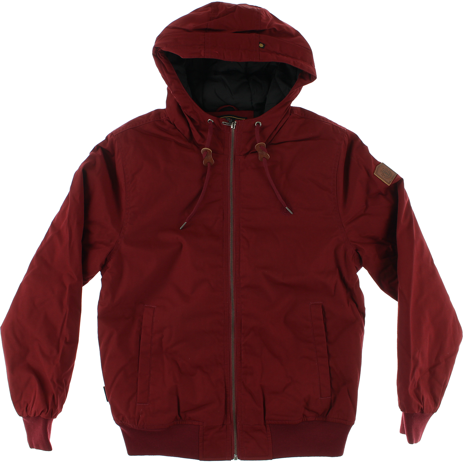Element Dulcey Jacket - Waterproof Windbreaker for Men & Women | Lightweight Outdoor Rain Jacket in Port Red | Perfect for Hiking, Camping & Travel