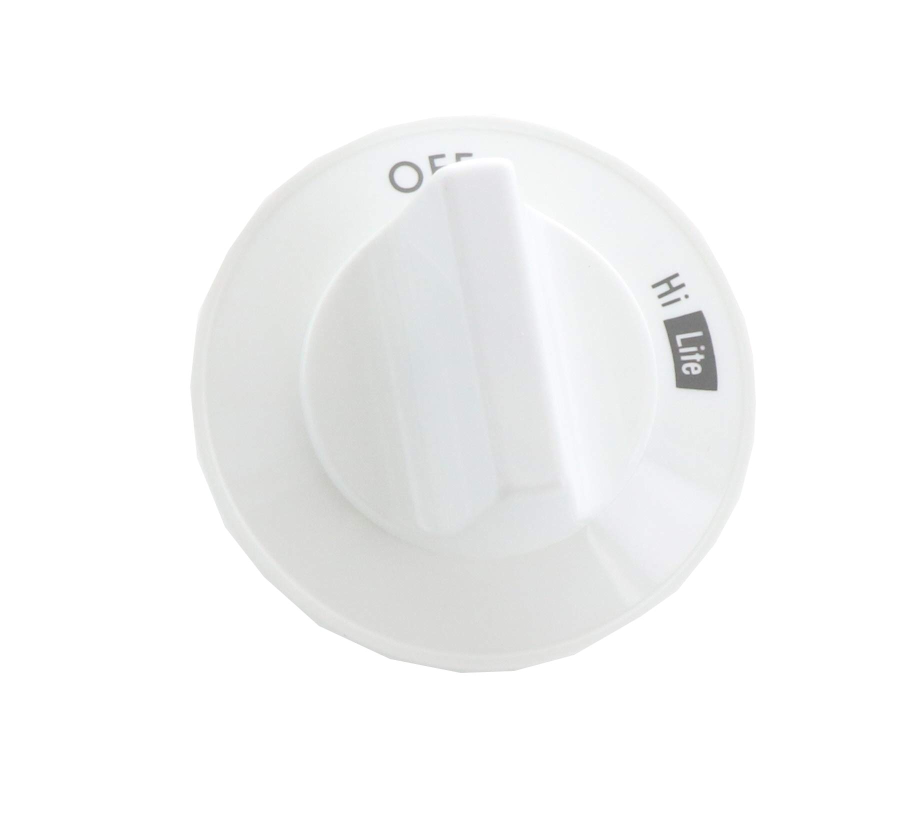 Whirlpool Burner Knobs - 4 Pack White for Stove Replacement - Perfect for Kitchen Upgrades