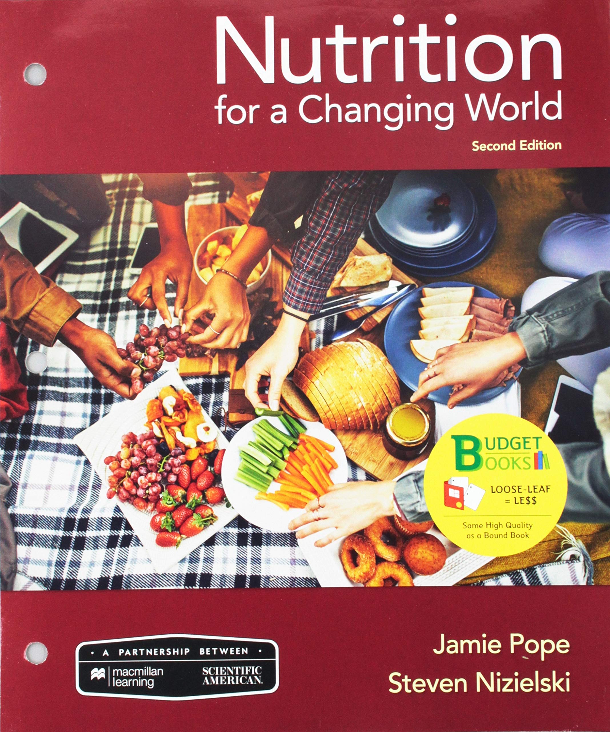 Scientific American Nutrition for a Changing World - Loose-leaf Textbook | Healthy Eating Guide for College Students & Health Professionals | Perfect for Classrooms & Self-Study