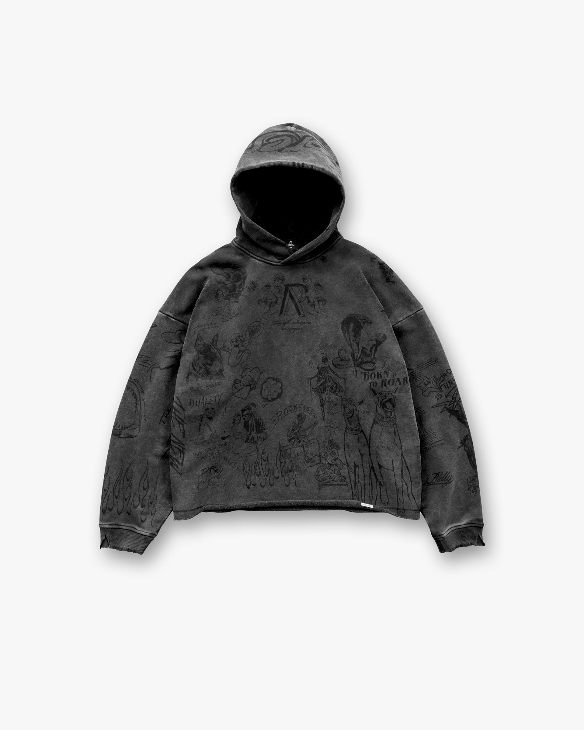 Legacy Vintage Grey Hoodie - Soft Cotton Pullover for Men & Women | Cozy Casual Wear for Fall & Winter Outfits