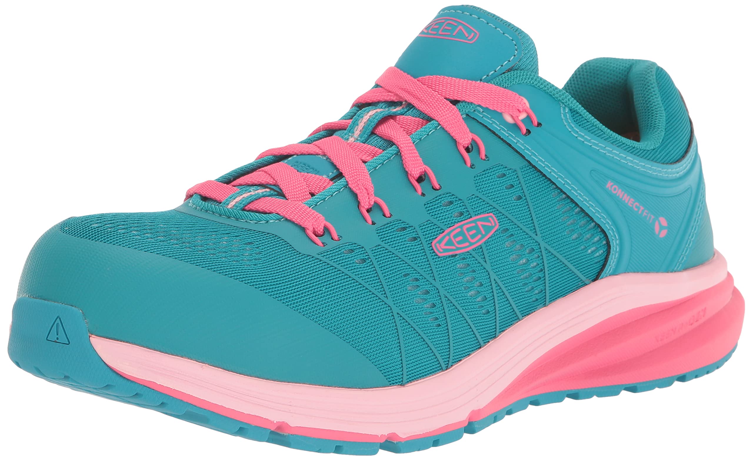 KEEN Utility Women's Vista Energy Low Height Composite Toe Work Sneakers - Lightweight Safety Shoes for Industrial & Construction Work, Comfortable for Warehouse, Factory & Outdoor Jobs