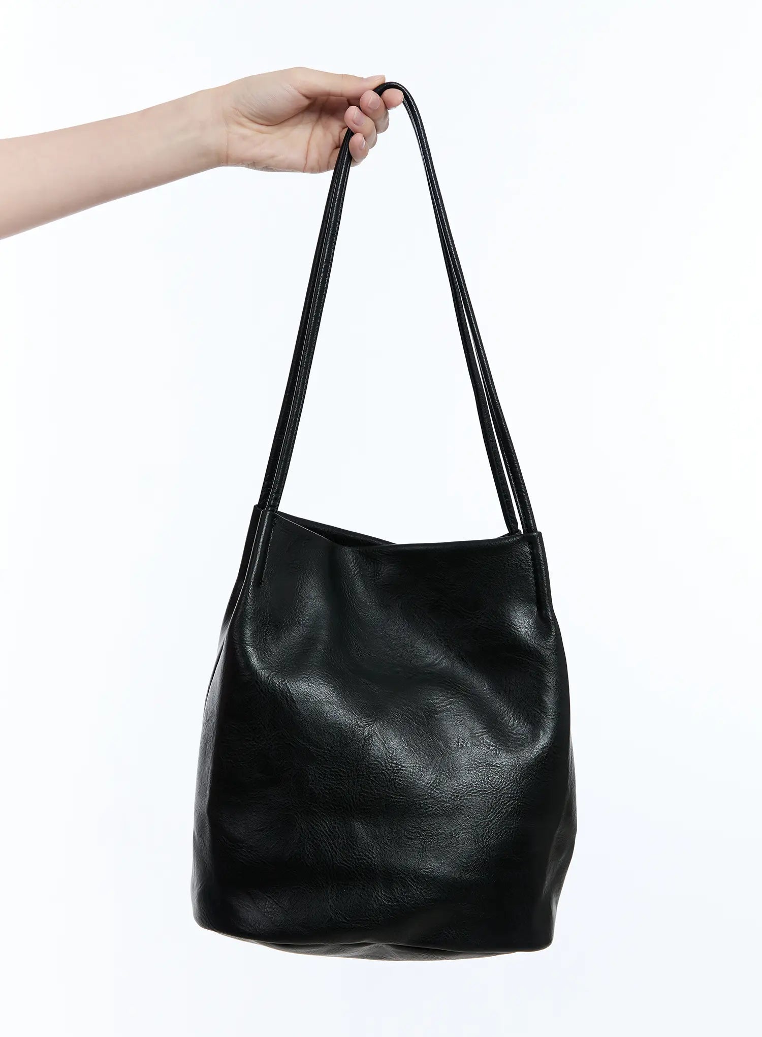 Genuine Faux Leather Classic Shoulder Bag for Women - Stylish Handbag CU513 - Perfect for Work, Travel & Everyday Use