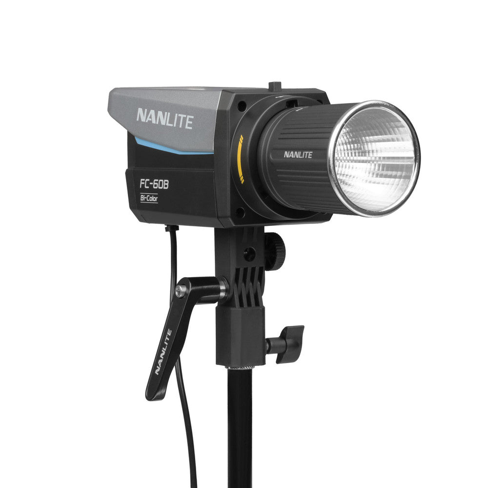 Nanlite FC 120B Bi-Color LED Spotlight - Professional Studio Lighting for Photography & Videography - Perfect for YouTube, Film Sets, and Live Streaming