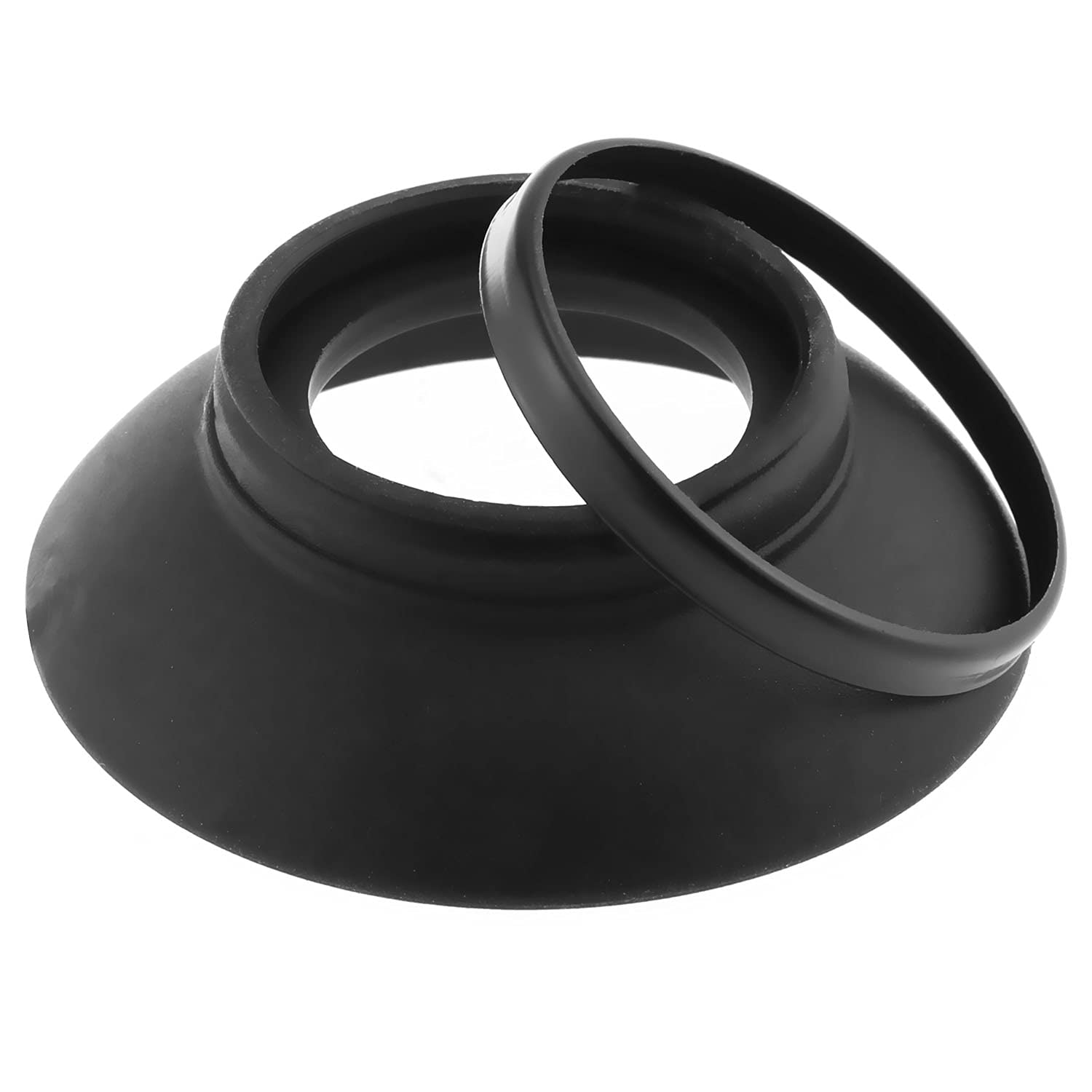 Nikon DK-19 Viewfinder Eyepiece Eyecup - Rubber Eye Cup Replacement for Nikon Df, D2H, D2Hs, D2X, D2Xs, F6, D5, D3, D3S, D3X, D4, D4s, D700, D800, D800E Cameras - Perfect for Outdoor Photography & Low-Light Shooting