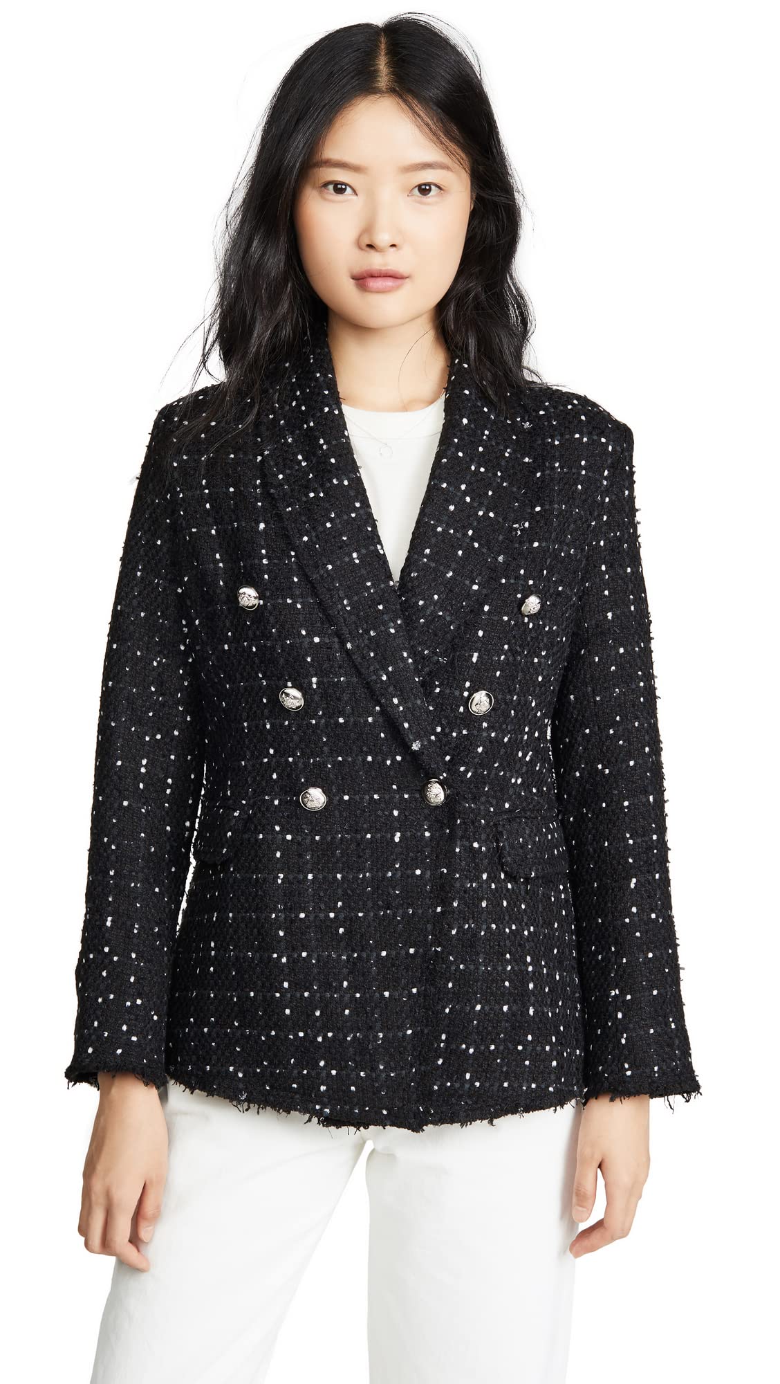 Women's Kendall Blazer Jacket - Elegant Tailored Fitted Office Wear for Business Women | Perfect for Work, Interviews & Professional Events