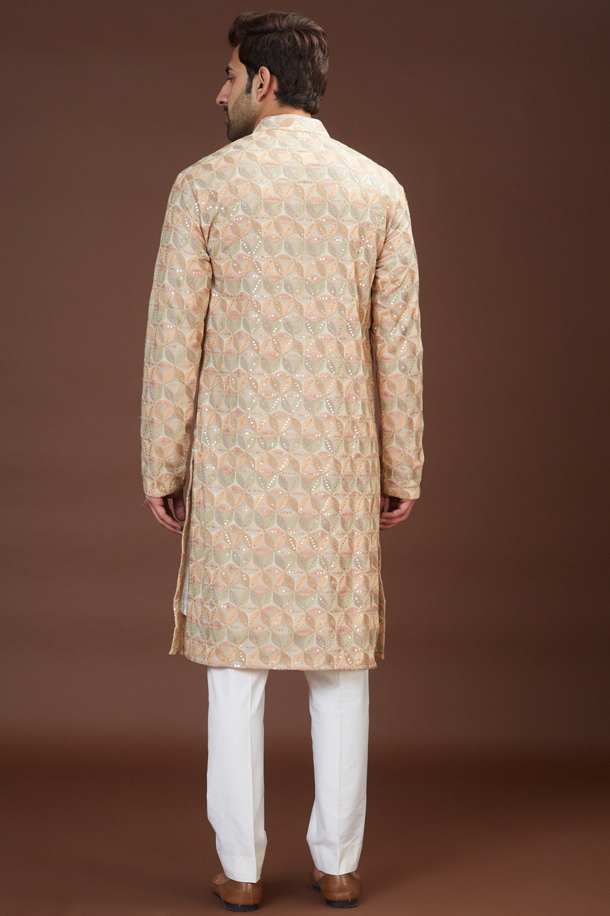 Stylish Multi-Embroidered Kurta for Women - Traditional Indian Ethnic Wear - Perfect for Festivals, Weddings & Casual Outings