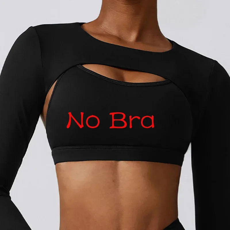Women's Running Shirt & Yoga Tops - Long Sleeve Fitness Tight Workout Clothing for Gym, Sports & Yoga | Sexy Activewear for Women | Perfect for Cardio, Pilates & Outdoor Training
