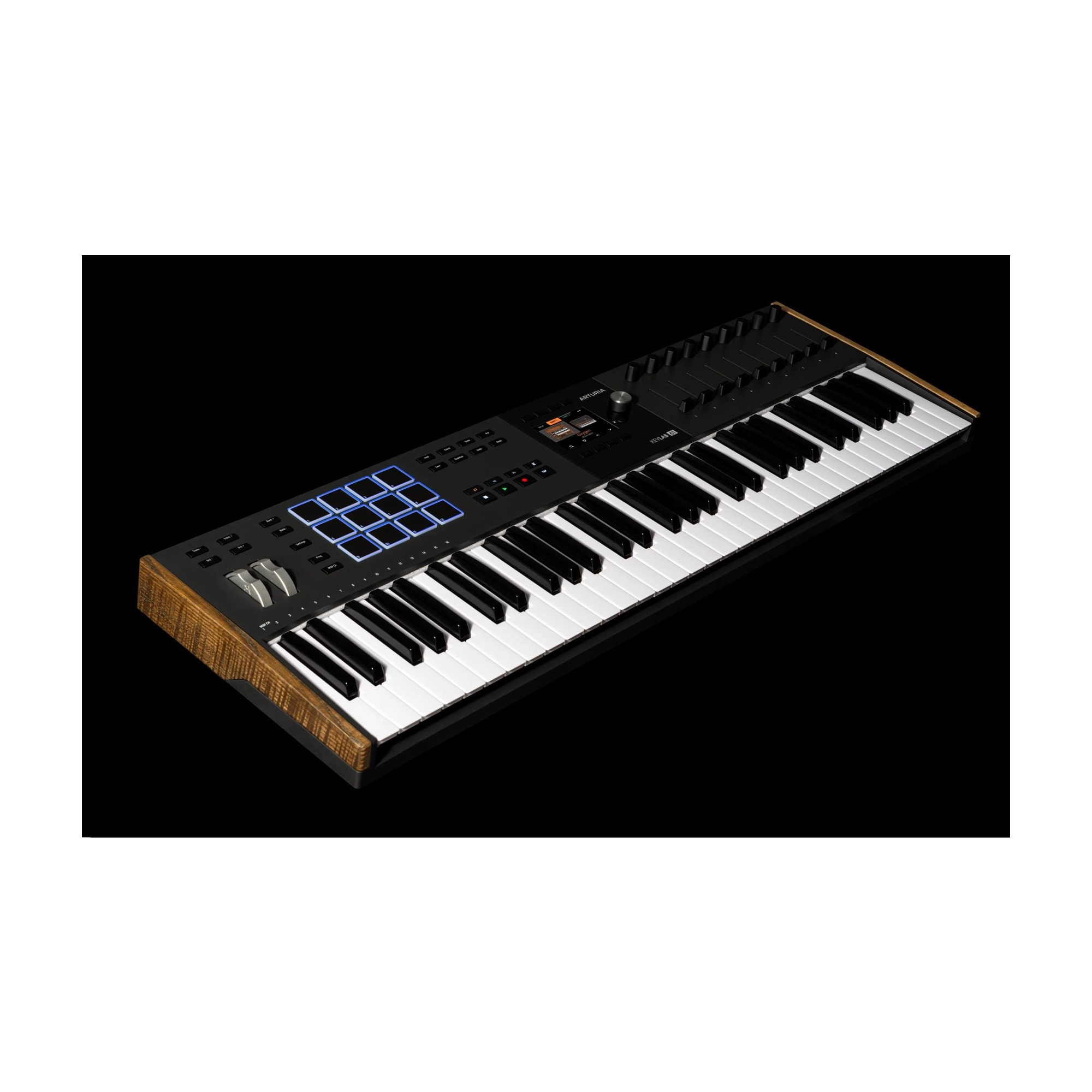 Arturia KeyLab 61 Mk3 MIDI Keyboard Controller - 61-Key USB MIDI Keyboard with DAW Integration & Premium Build | Perfect for Music Production, Studio Recording & Live Performances