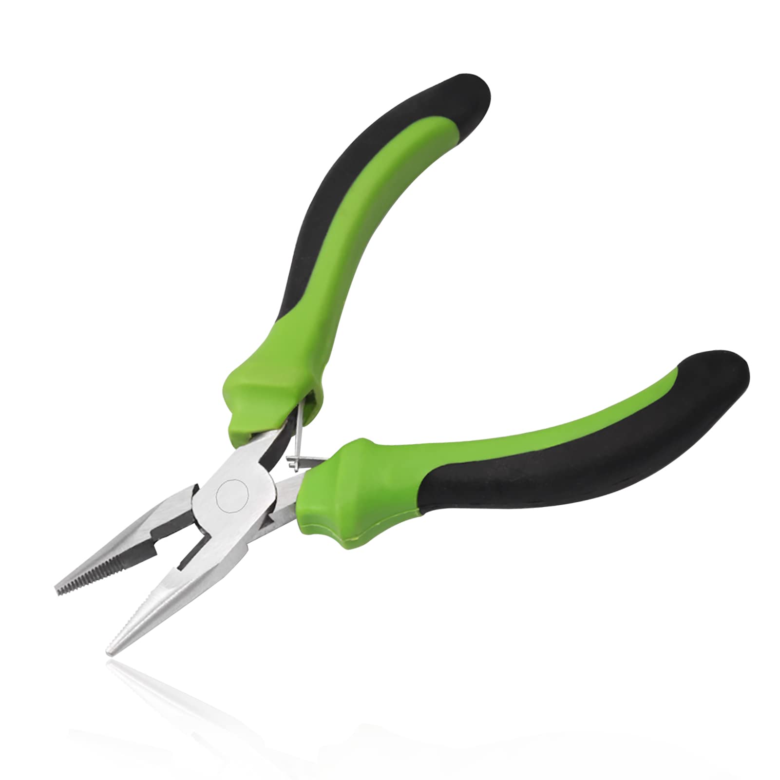 4.5 Inch Mini Long Nose Pliers with Wire Cutter - Precision Jewelry Making & Handcraft Tool for Beading, Electronics Repair, DIY Projects | Durable Wire Cutting Pliers for Craftsmen & Hobbyists