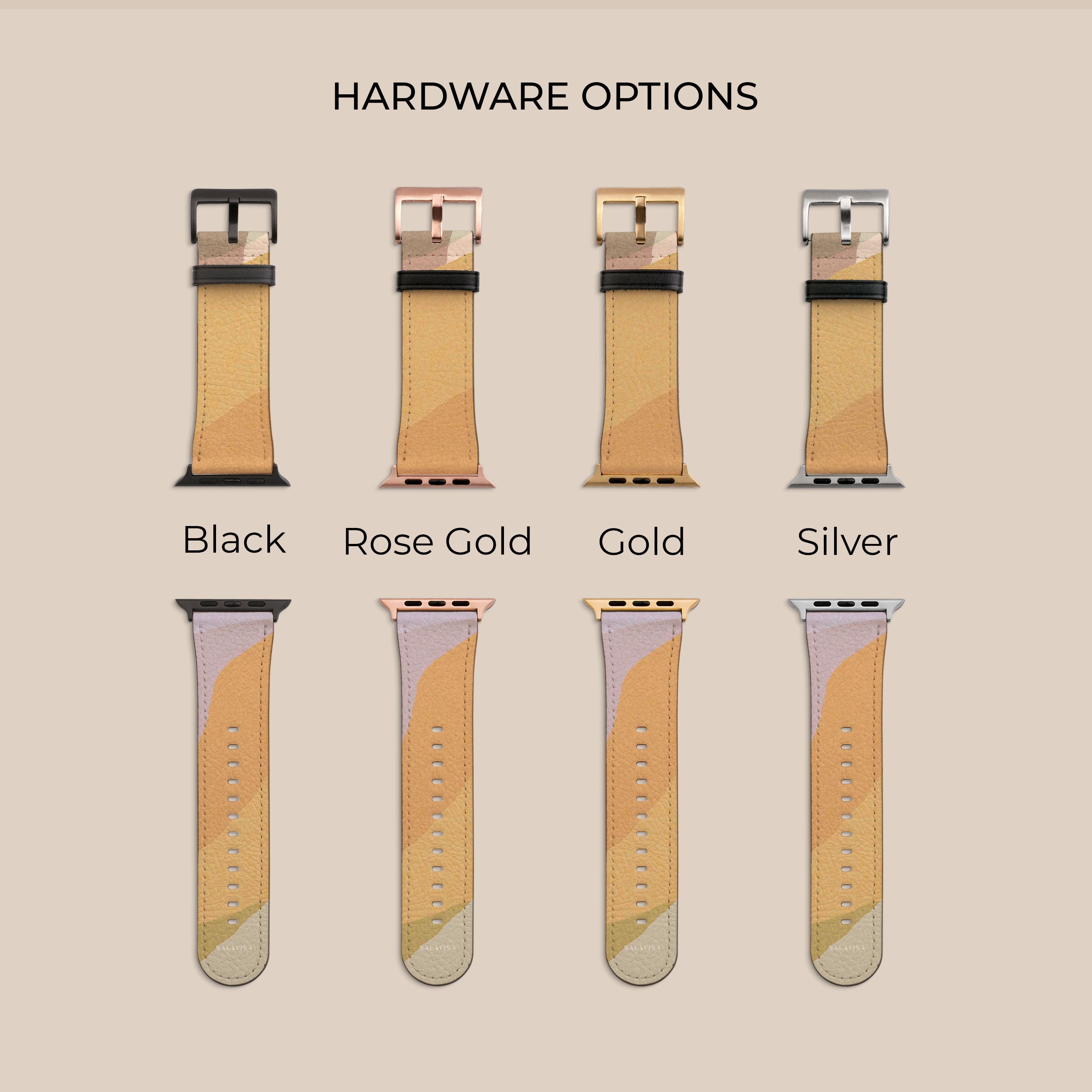 Orange Layers Apple Watch Band - Soft Silicone Replacement Strap for Apple Watch Series 9/8/7/6/SE - Comfortable & Durable Sport Band for Workout, Running & Daily Wear