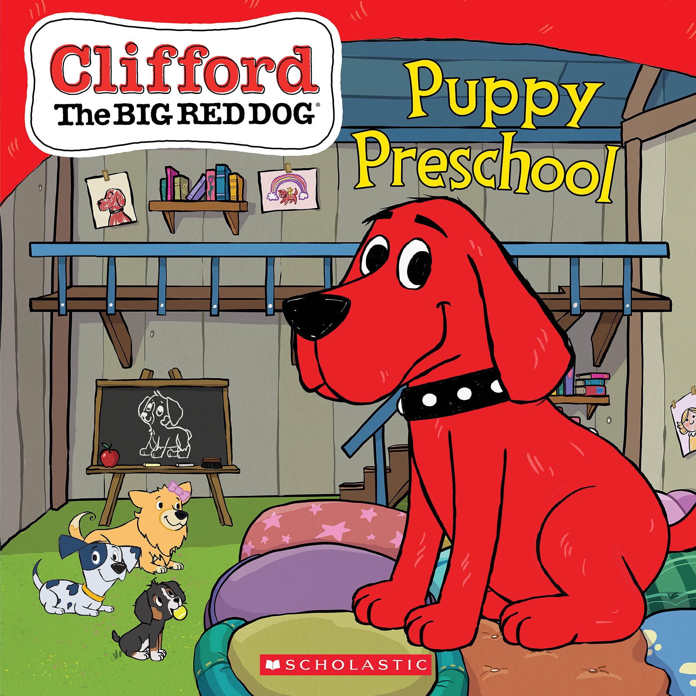 Puppy Preschool Book - Clifford the Big Red Dog Storybook for Kids | Fun Early Learning & Bedtime Reading